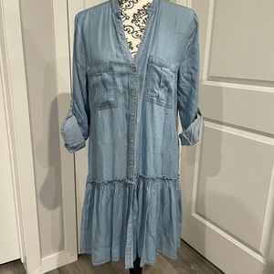 DEX Denim dress ( (L)